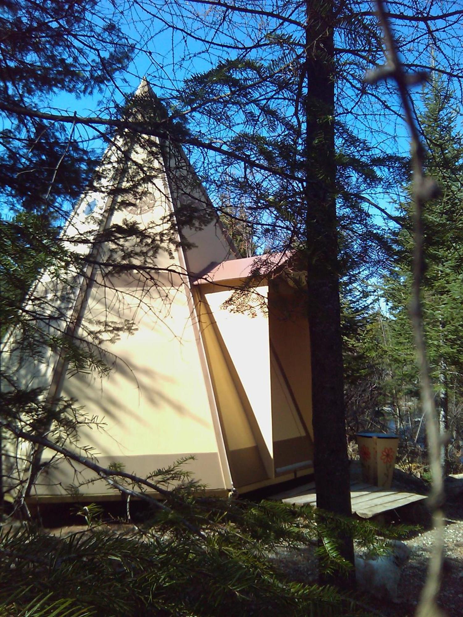 Willa Aux Tipis De La Riviere Sauvage Saint Romain Zewnętrze zdjęcie