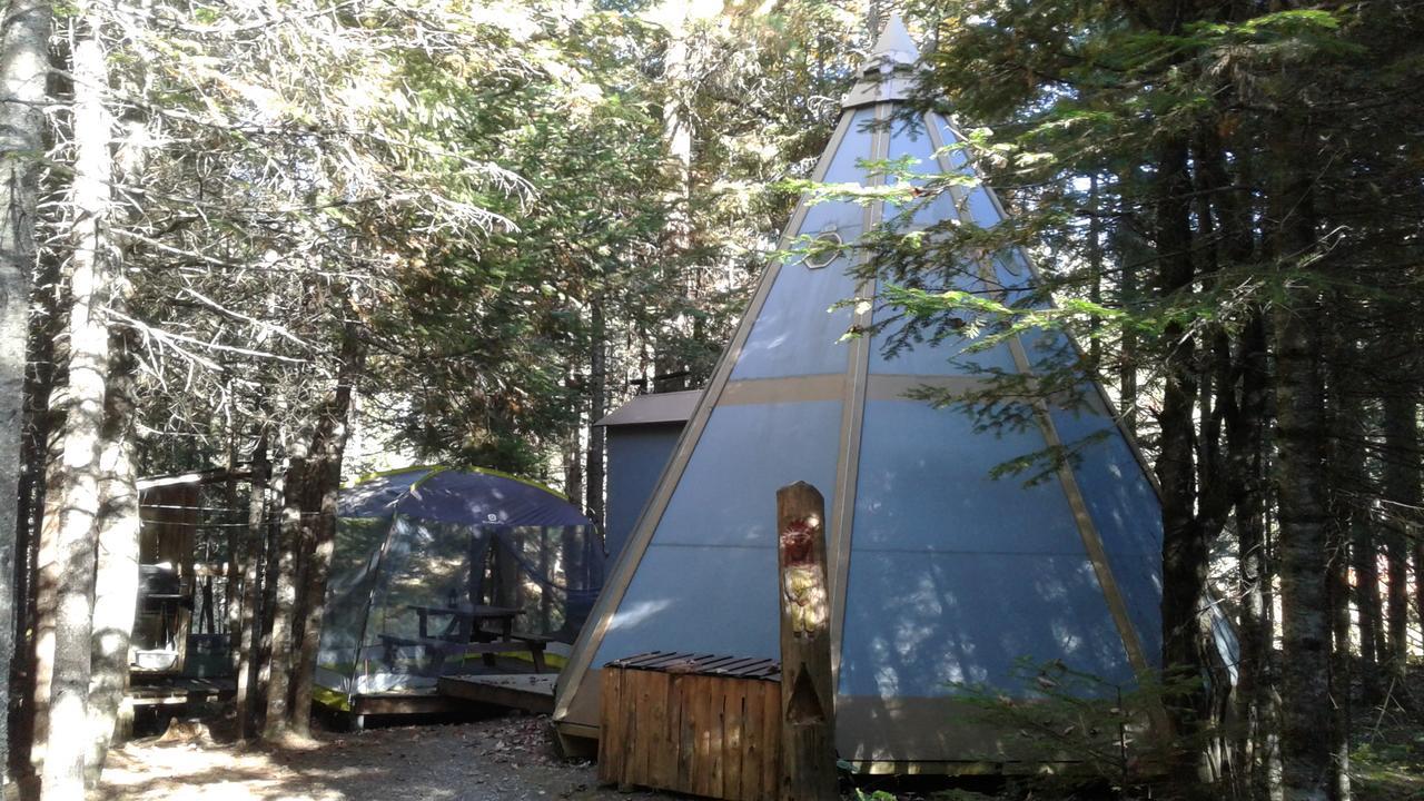 Willa Aux Tipis De La Riviere Sauvage Saint Romain Zewnętrze zdjęcie
